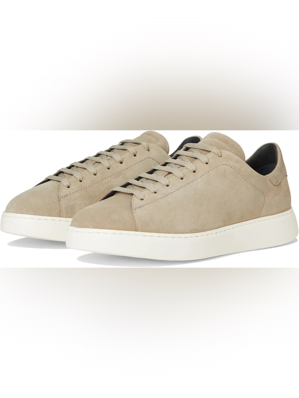 To Boot Buddy Men's 9.5 Suede Sneakers in Taupe MSRP $450
